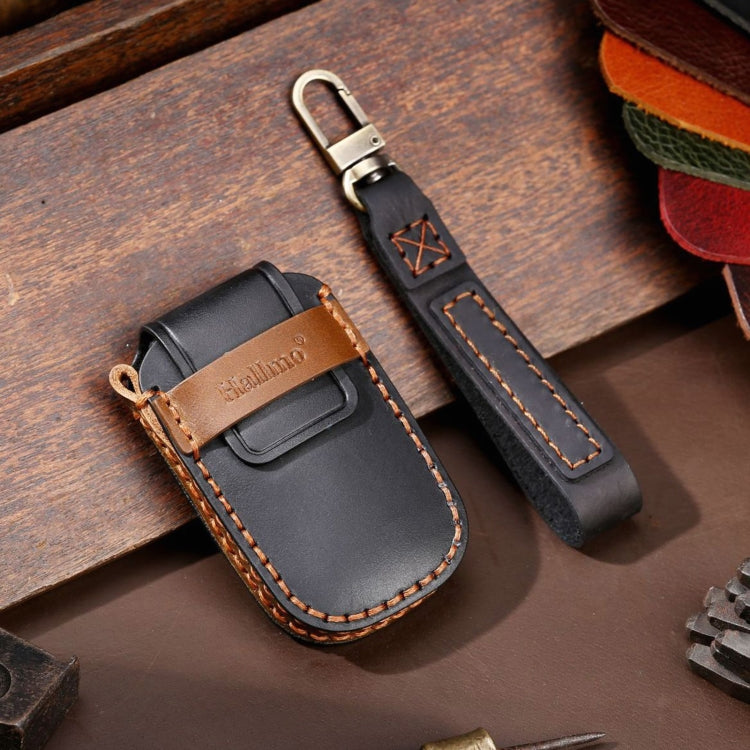 Luxury Cowhide Leather Key Case for Kia Sportage R / K5 / K4 / K2 / KX3 - Hallmo A Style Protective Cover