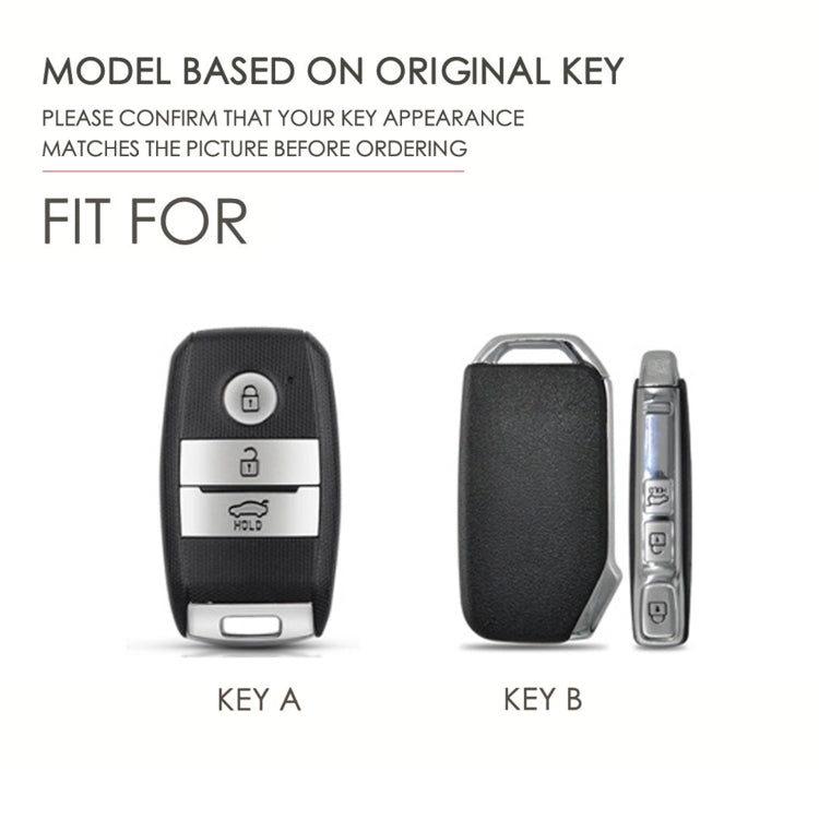Luxury Cowhide Leather Key Case for Kia Sportage R / K5 / K4 / K2 / KX3 - Hallmo A Style Protective Cover