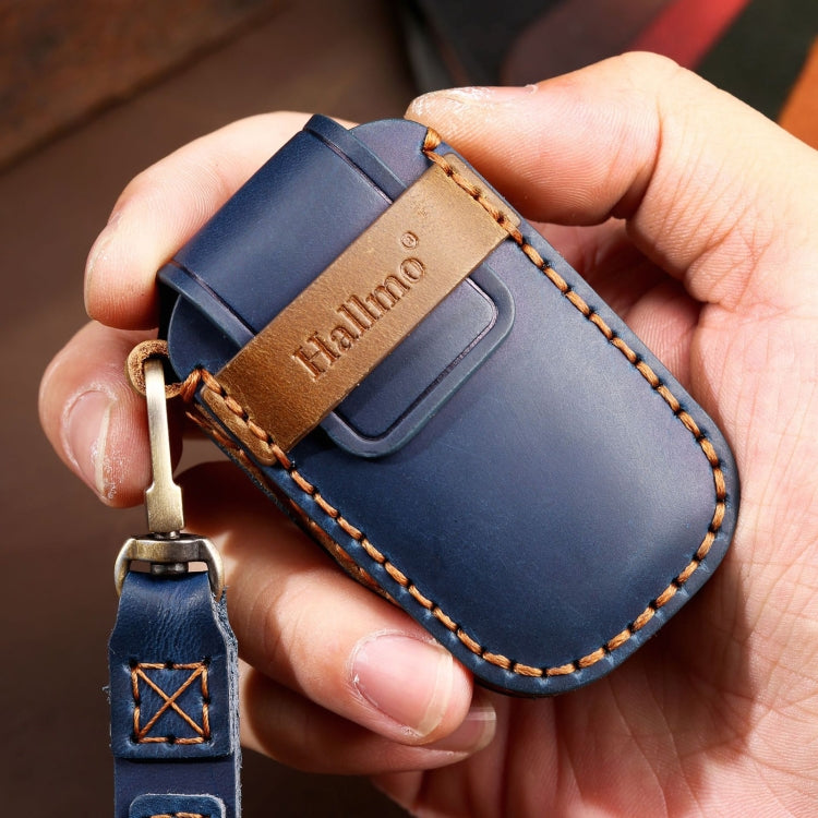 Luxury Cowhide Leather Key Case for Kia Sportage R / K5 / K4 / K2 / KX3 - Hallmo A Style Protective Cover