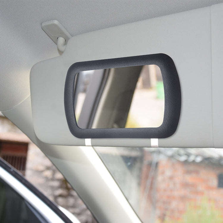 High-Definition Car Sunshade Vanity Mirror with Baby Observation Feature