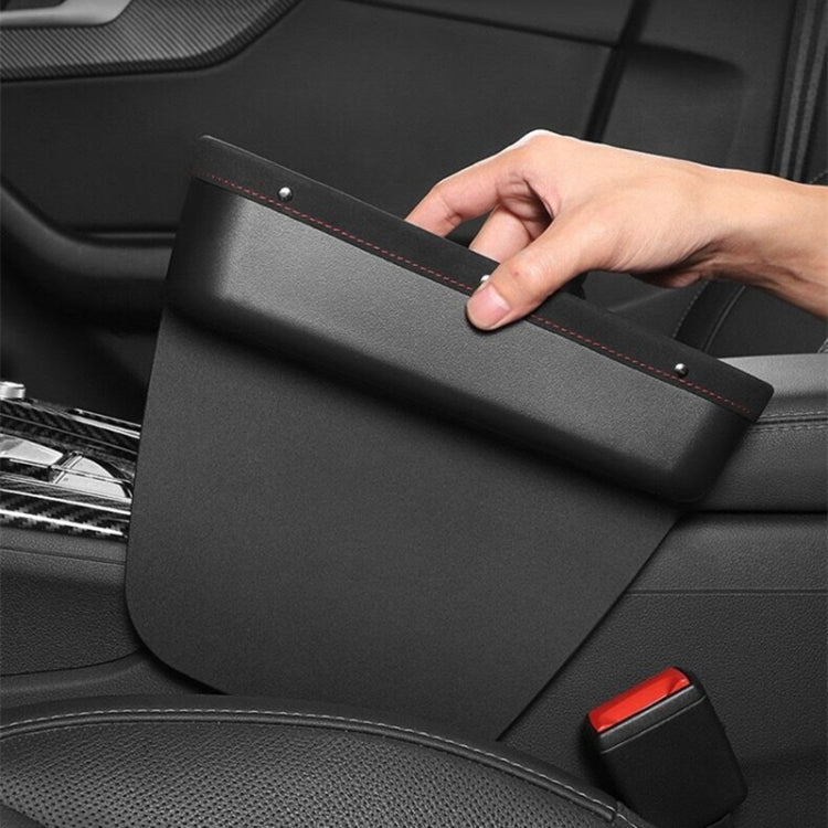 Versatile Car Seat Gap Organiser – Leather & ABS Storage Solution for Passenger Comfort