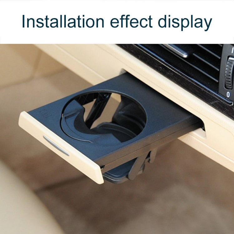 BMW 3 Series E90 Right-Side Cup Holder for Left-Hand Drive Vehicles