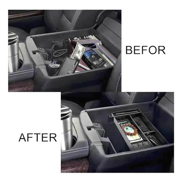 For Silverado GMC 2019-2020 Car Central Armrest Box Storage Box, Style: Type A