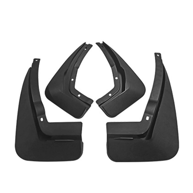 For Jaguar XFL 2016 4pcs/Set Car Auto Soft Plastic Splash Flaps Fender Guard