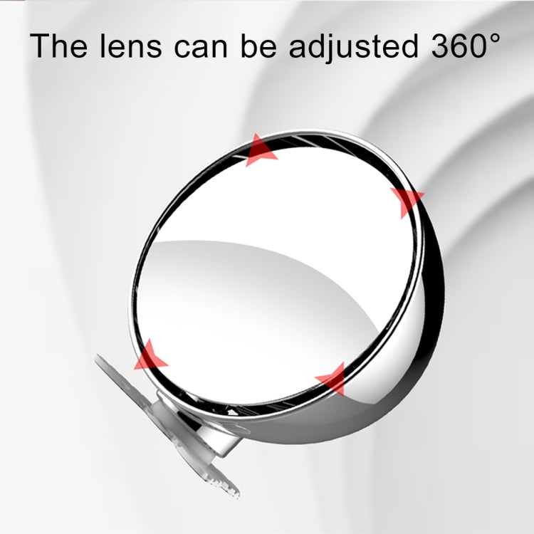3R-043 Auxiliary Rear View Mirror Car Adjustable Blind Spot Mirror Wide Angle Auxiliary  Side Mirror, Diameter: 60mm