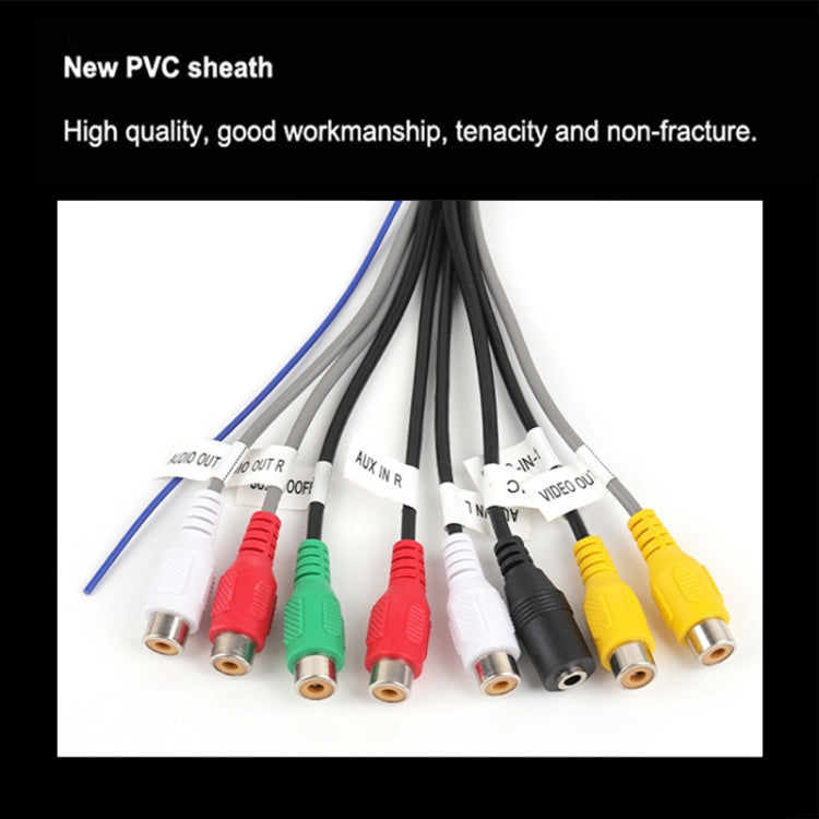 Palminfo Android Navigation 20-pin Plug RCA Video Audio Modified Tail Line