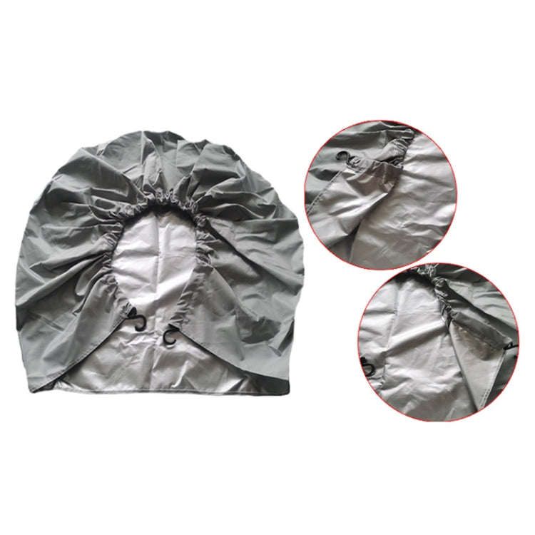 4pcs / Set Car Tire 420D Oxford Cloth Protective Cover, Diameter: 83-89cm, Width: 34cm