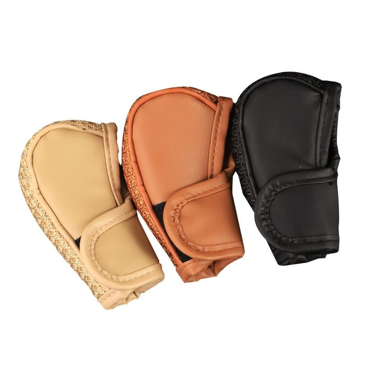Universal Car PU + Ice Silk Gear Shift Knob Protective Cover