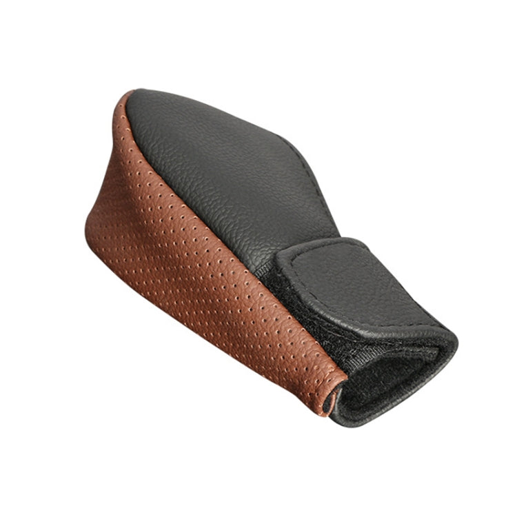 Universal Car PU Leather Gear Shift Knob Protective Cover