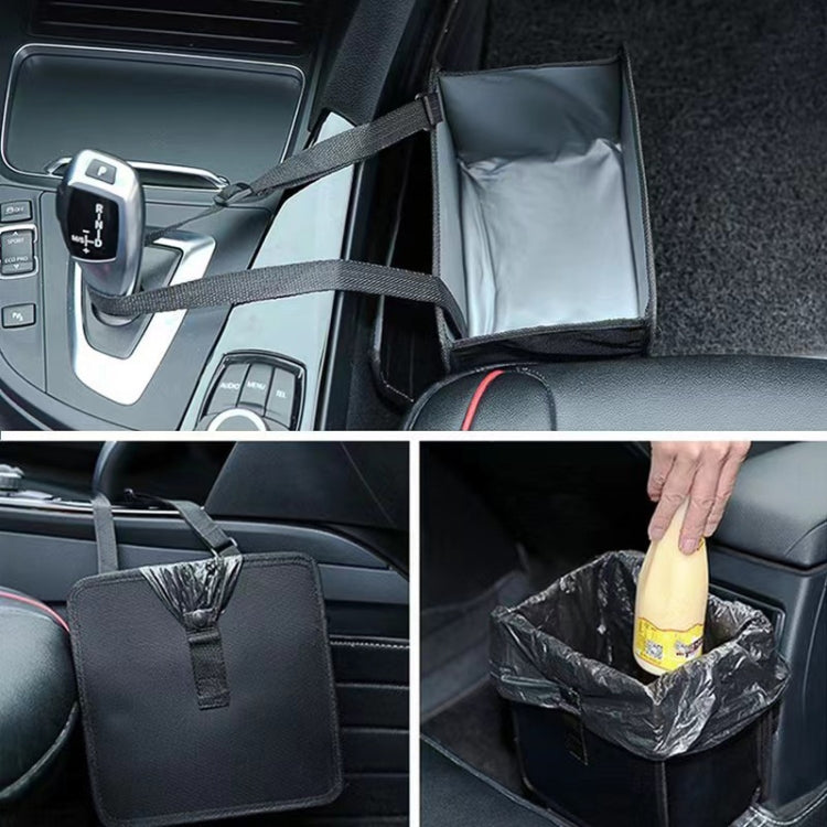 Car Garbage Storage Box Hanging Rear Seat Storage Bag, Size: 22 x 23 x 14.5cm