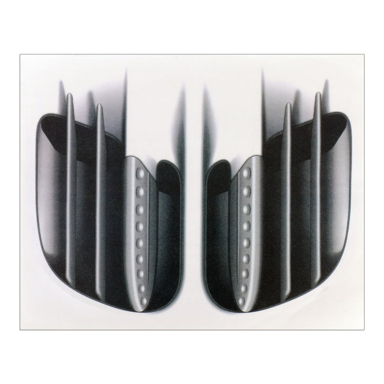 Car PVC Self-adhesive Fake Vent Decorative Stickers