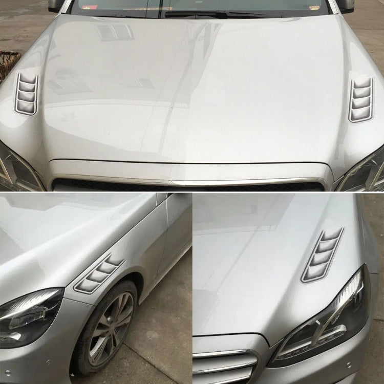Car PVC Self-adhesive Fake Vent Decorative Stickers