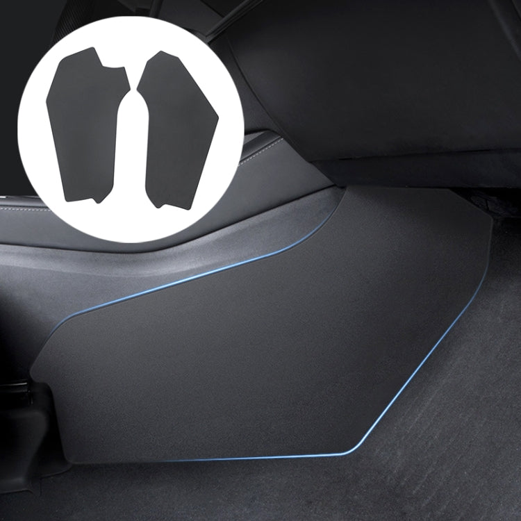For Tesla Model Y 2pcs / Set Car Center Control Side Anti-Kick Pad