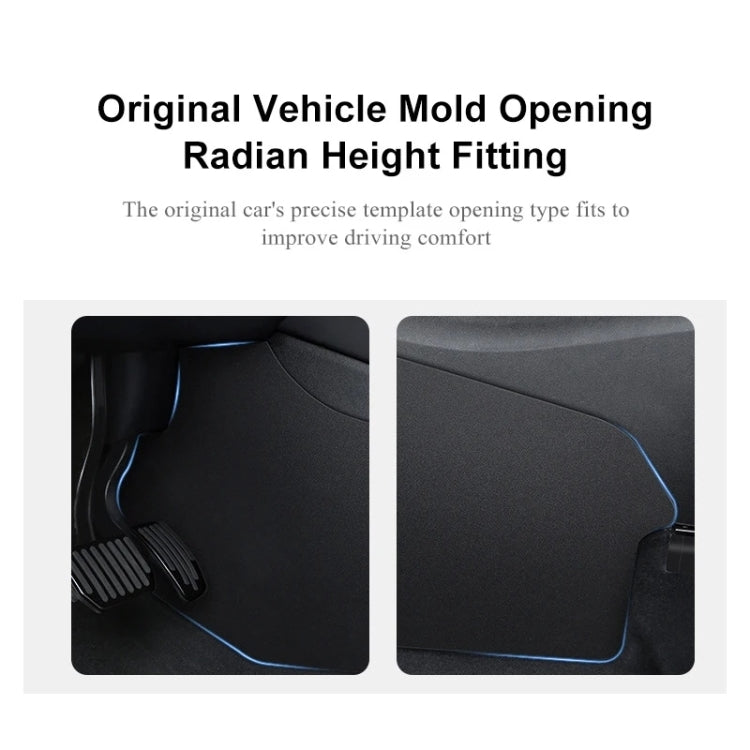 For Tesla Model Y 2pcs / Set Car Center Control Side Anti-Kick Pad