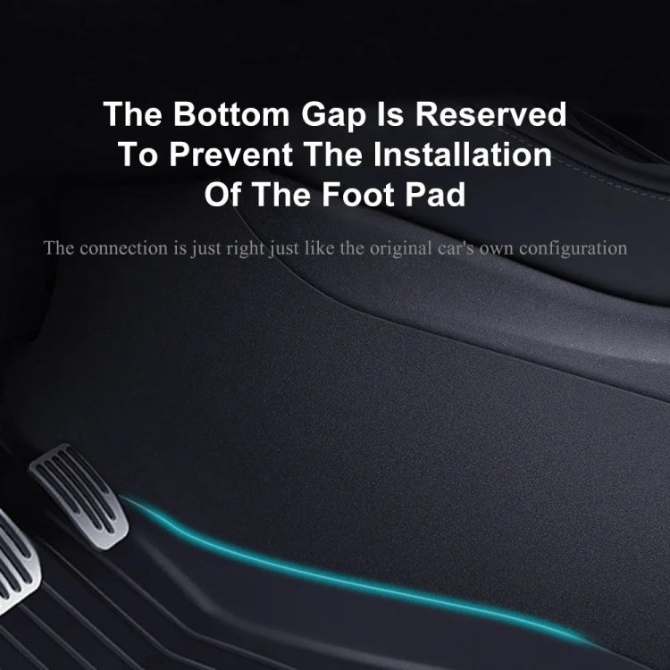 For Tesla Model Y 2pcs / Set Car Center Control Side Anti-Kick Pad