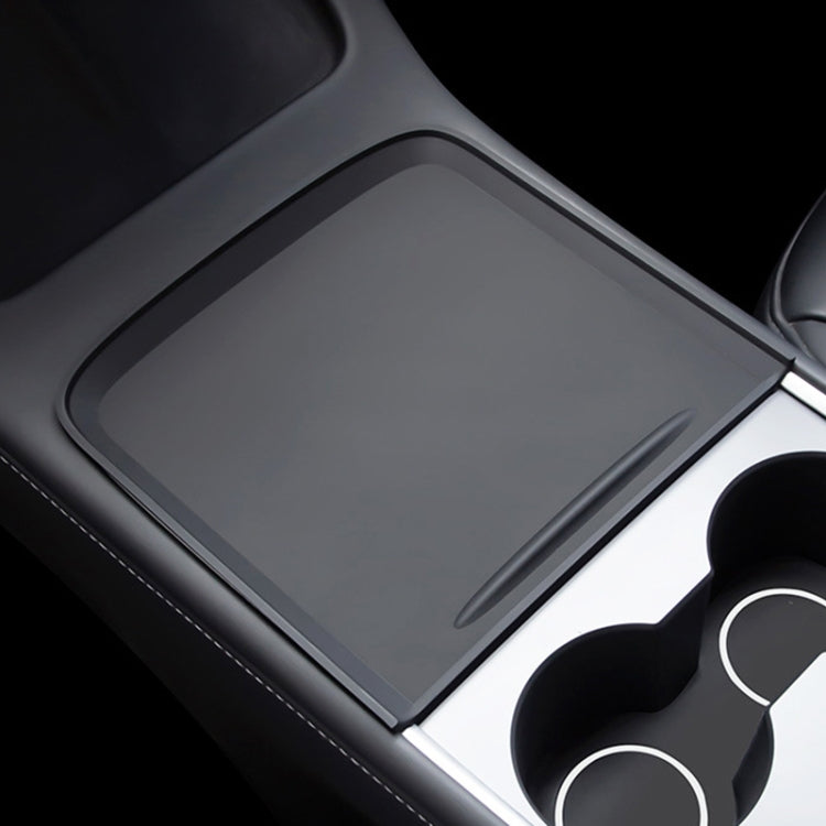 For Tesla Model 3 / Y Car Center Console Silicone Anti-slip Protective Mat