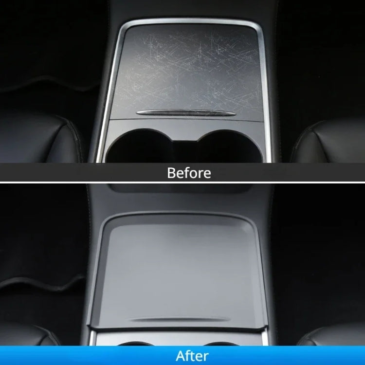 For Tesla Model 3 / Y Car Center Console Silicone Anti-slip Protective Mat