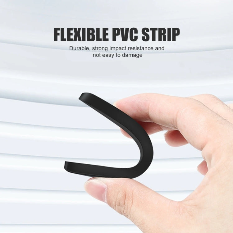 For Tesla Model 3 / Y 2pcs / Set Car Front Door Corner Anti-collision Strips