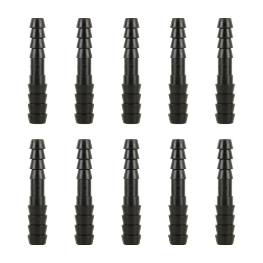 10pcs/Bag Car Straight Type Wiper Spray Nozzle Water Pipe Connection Tube