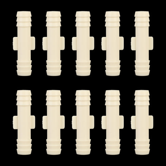 10pcs/Bag Car Straight Type Wiper Spray Nozzle Water Pipe Connection Tube