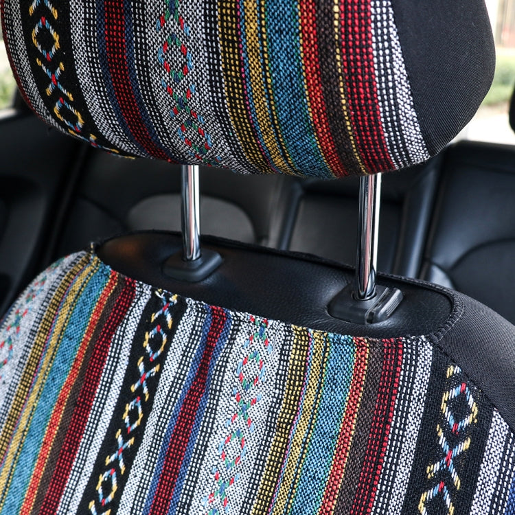 TIROL T25941 Ethnic Chic Double Front Car Seat Covers