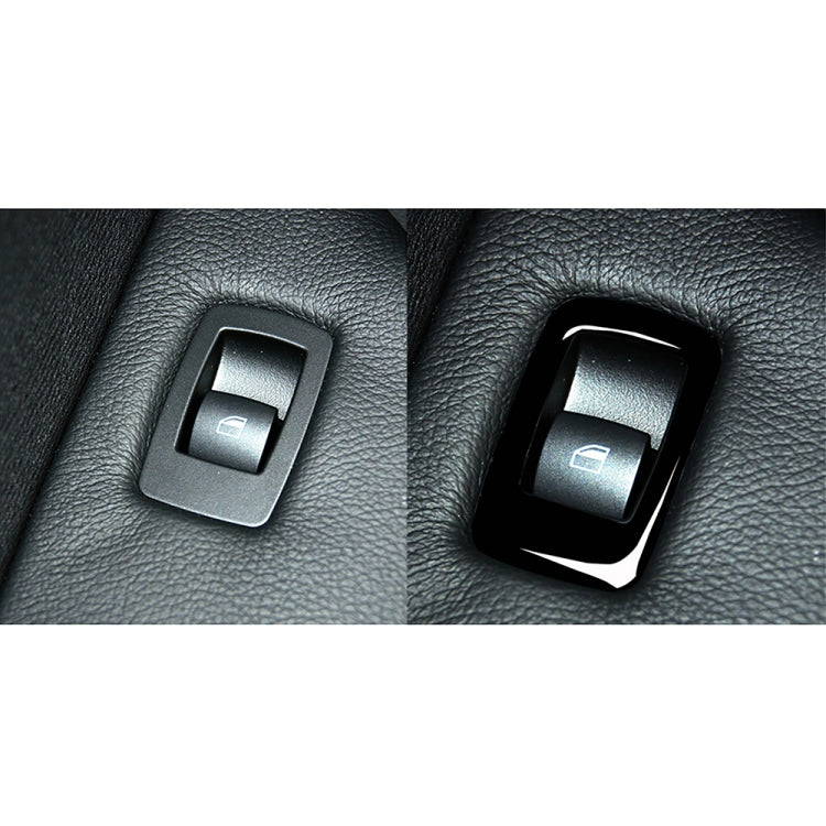 BMW X5 E70 & X6 E71 Window Lift Panel and Start Button Decorative Sticker - Premium Upgrade for 2008-2014 Models