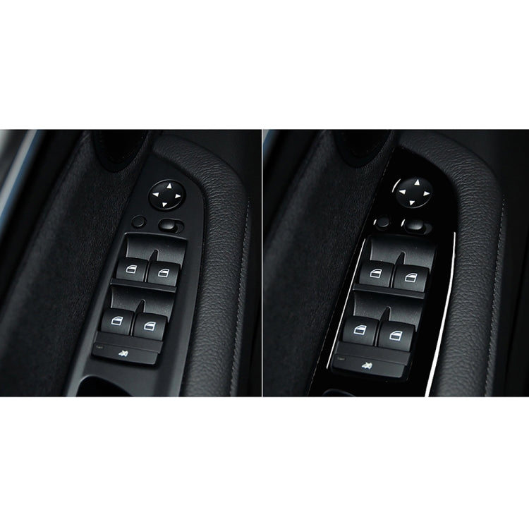 BMW X5 E70 & X6 E71 Window Lift Panel and Start Button Decorative Sticker - Premium Upgrade for 2008-2014 Models