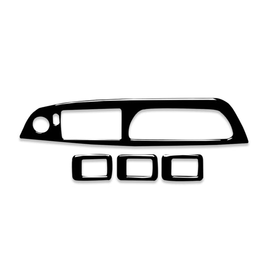BMW X5 E70 & X6 E71 Left Drive Window Lift Panel with Stylish Start Button Decal (2008-2014)