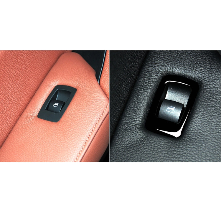 BMW X5 E70 & X6 E71 Left Drive Window Lift Panel with Stylish Start Button Decal (2008-2014)