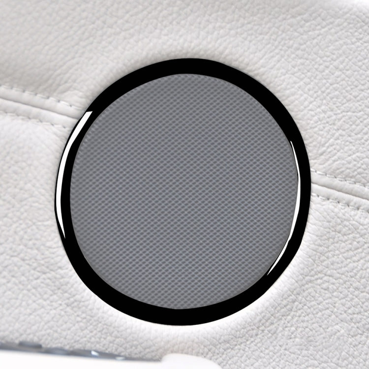 Set of 4 Stylish Car Door Horn Ring Decorative Stickers for BMW X5 E70 (2008-2013) & X6 E71 (2009-2014) - Universal Fit