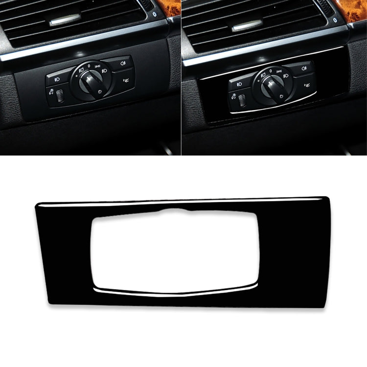 BMW E70 X5 / E71 X6 Headlight Switch Panel Decorative Sticker – 2008-2013 Stylish Upgrade