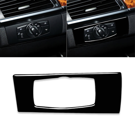 BMW E70 X5 / E71 X6 Headlight Switch Panel Decorative Sticker – 2008-2013 Stylish Upgrade