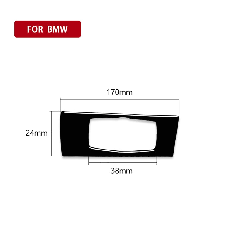 Elegant Headlight Switch Panel Decorative Sticker for BMW E70 X5 / E71 X6 (2008-2013)