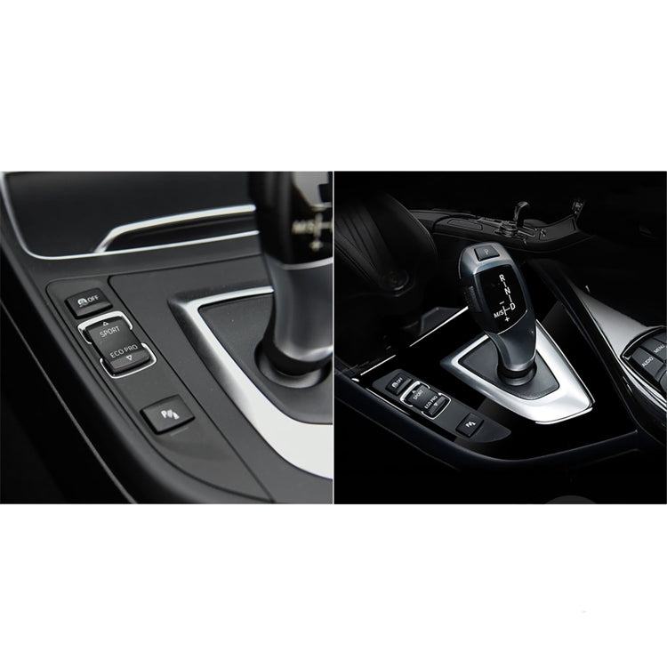 BMW Series 1 & 2 F20/F21 2012-2015 Left Drive Gear Panel Decorative Sticker - Premium Black Finish