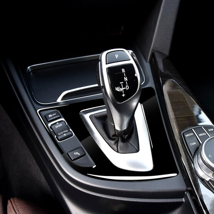 BMW Series 3 F30 & 3GT F34 Left Drive Gear Panel Decorative Trim Sticker (2013-2017)
