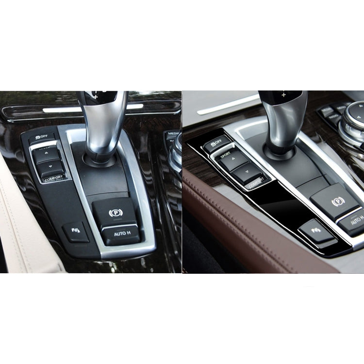 BMW Series 5 F10 Gear Panel Decorative Sticker – Stylish Upgrade for 2011-2017 Models