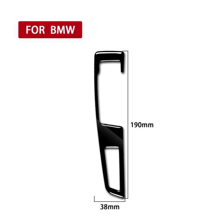 BMW Series 5 F10 2011-2017 Left Drive Gear Panel Decorative Key Sticker - Elevate Your Interior Style
