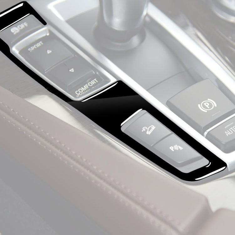 BMW Series 5 F10 2011-2017 Left Drive Gear Panel Decorative Key Sticker - Elevate Your Interior Style