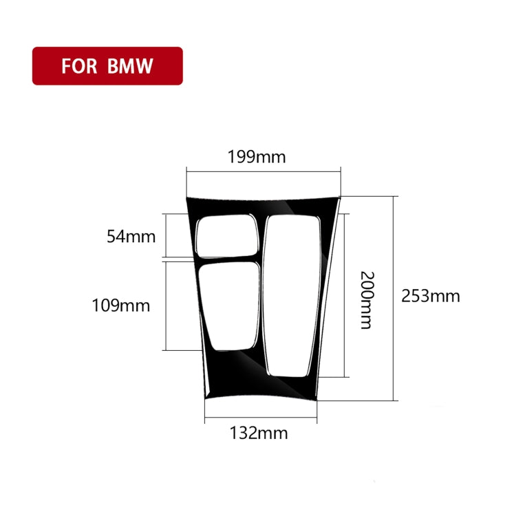 BMW X5 E70 & X6 E71 Gear Panel Decorative Trim Sticker (2008-2014)