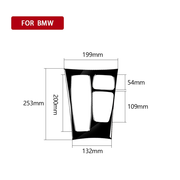 BMW X5 E70 & X6 E71 Left Drive Gear Panel Decorative Sticker (2008-2014)