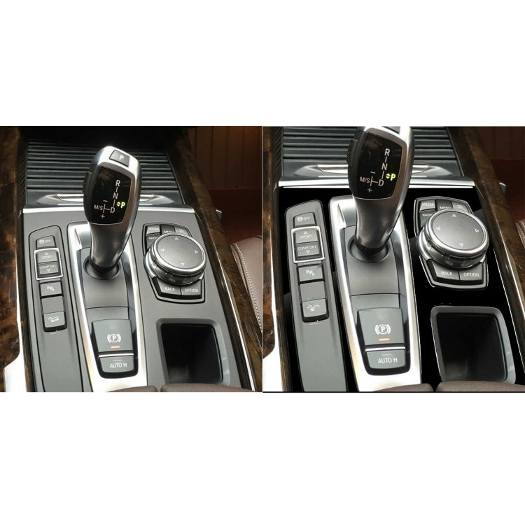 BMW X5 / X6 F15 F16 Gear Panel Decorative Sticker – Stylish Interior Upgrade (2014-2017)