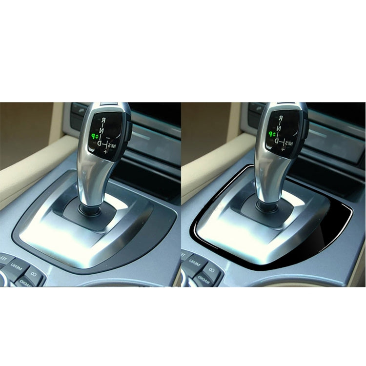 BMW Series 5 E60 Gear Panel Decorative Trim Sticker (2008-2010)