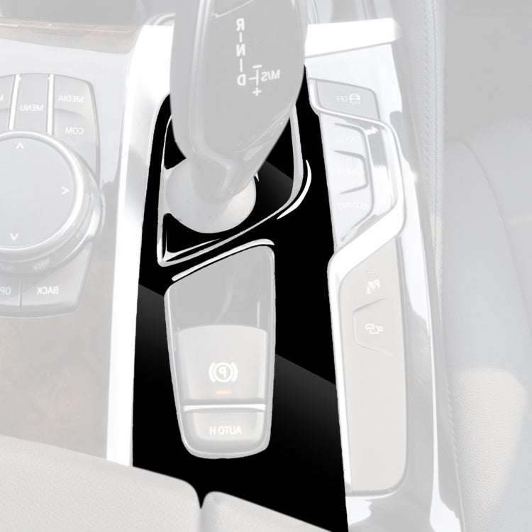 BMW Series 5 G38 2018 Right Drive Gear Panel Trim Sticker for 528Li / 530Li / 540Li