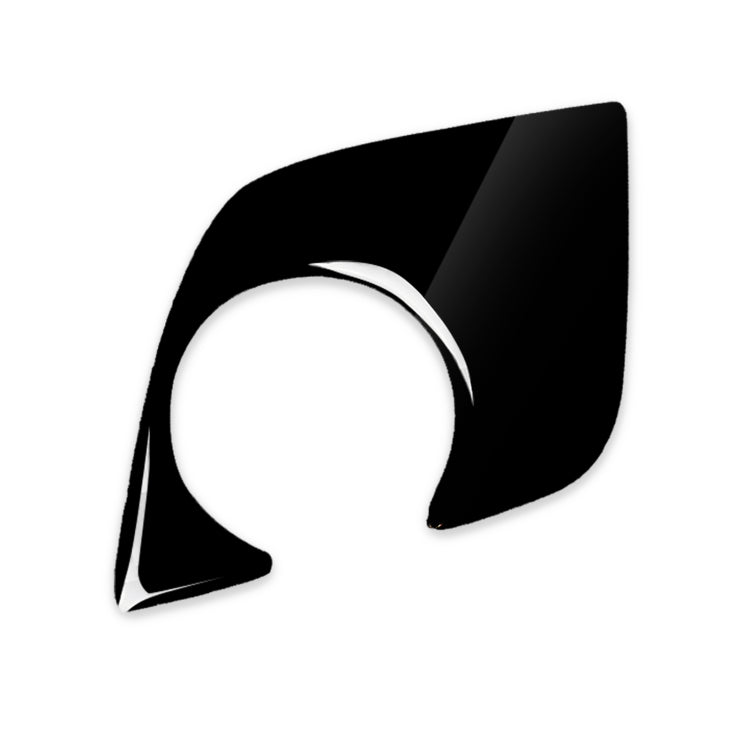 BMW Series 5 G38 Gear Panel Decorative Sticker for 528Li / 530Li / 540Li (2018) - Premium Piano Black Trim