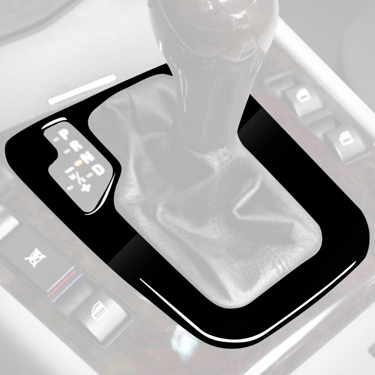 BMW Series 3 E46 (1998-2005) Left Drive Gear Panel Frame Decorative Sticker - Premium ABS Finish