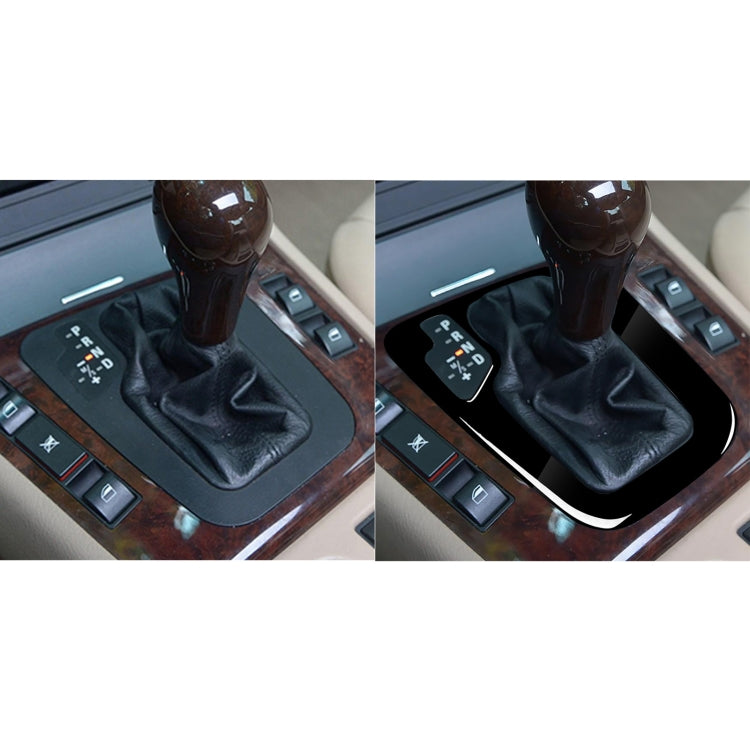 BMW Series 3 E46 (1998-2005) Left Drive Gear Panel Frame Decorative Sticker - Premium ABS Finish