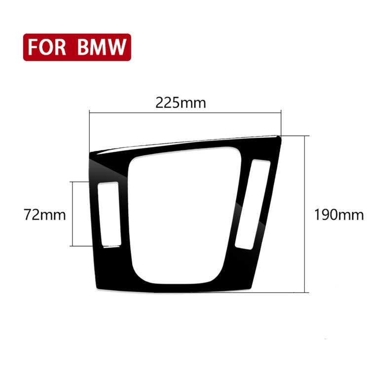 BMW Series 3 E46 1998-2005 Right-Hand Drive Central Control Panel Decorative Trim Sticker