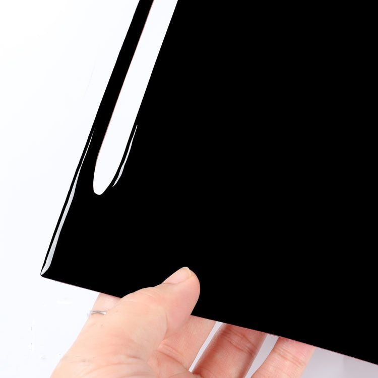 Sleek Piano Black Decorative Stickers for Tesla Model 3 Central Control Panel - Universal Fit for Left and Right Drive