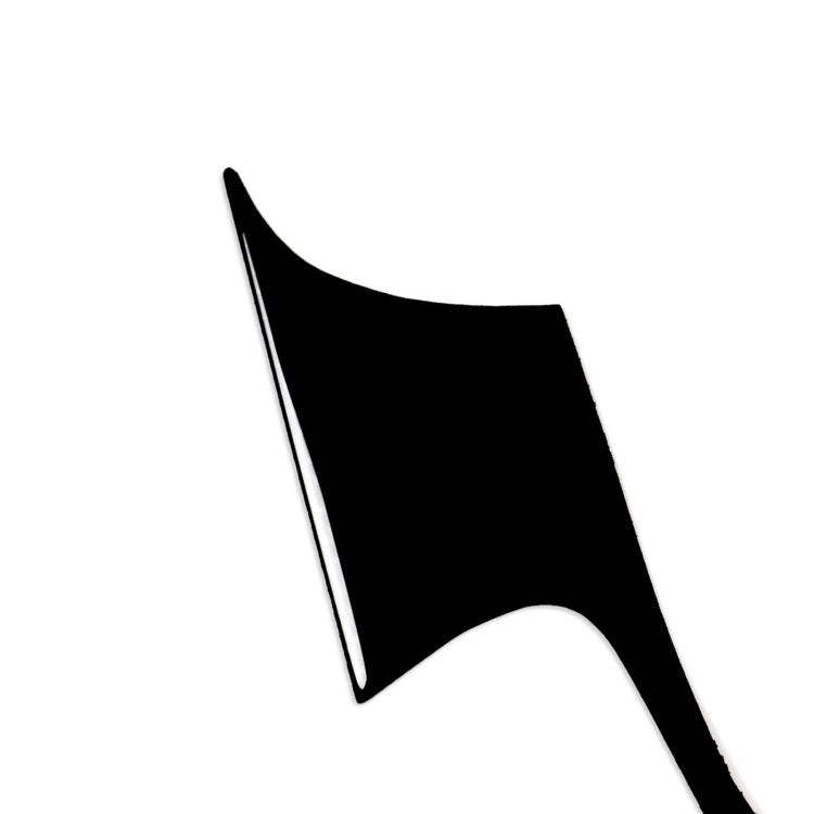 Sleek Piano Black Gear Panel Stickers for Ford Mustang 2015-2020 - Universal Fitment
