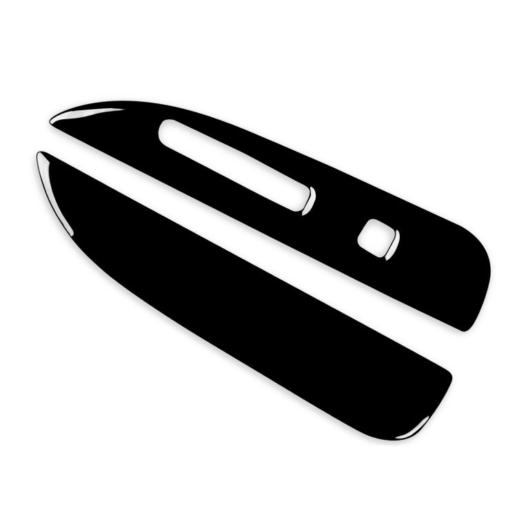 Ford Mustang 2015-2020 Left Drive Gear Shift Pad Decorative Sticker in Piano Black